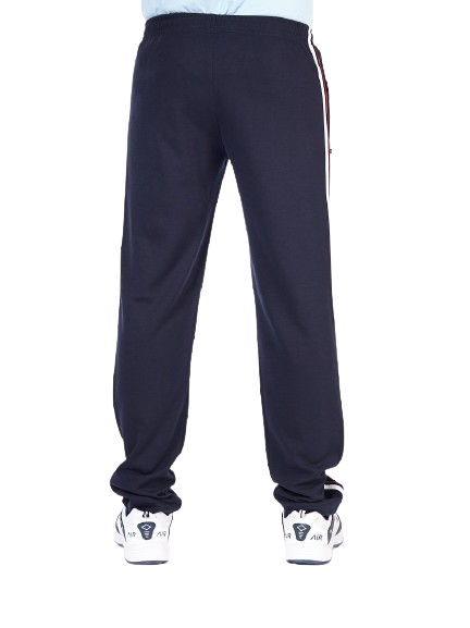 Cotton Blend - Navy Track Pants  - SAVONA-NAVY