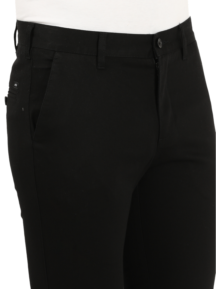 Black Casual Core Trousers