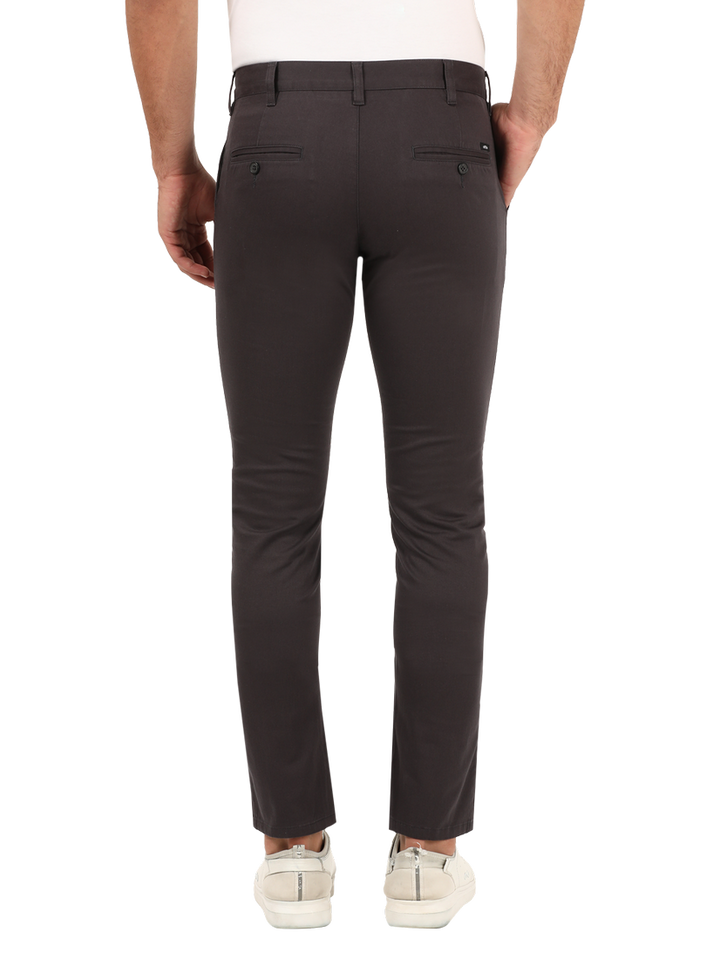 Dark Grey Casual Core Trousers