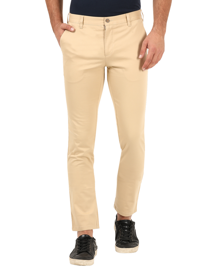 Khaki Casual Core Trousers