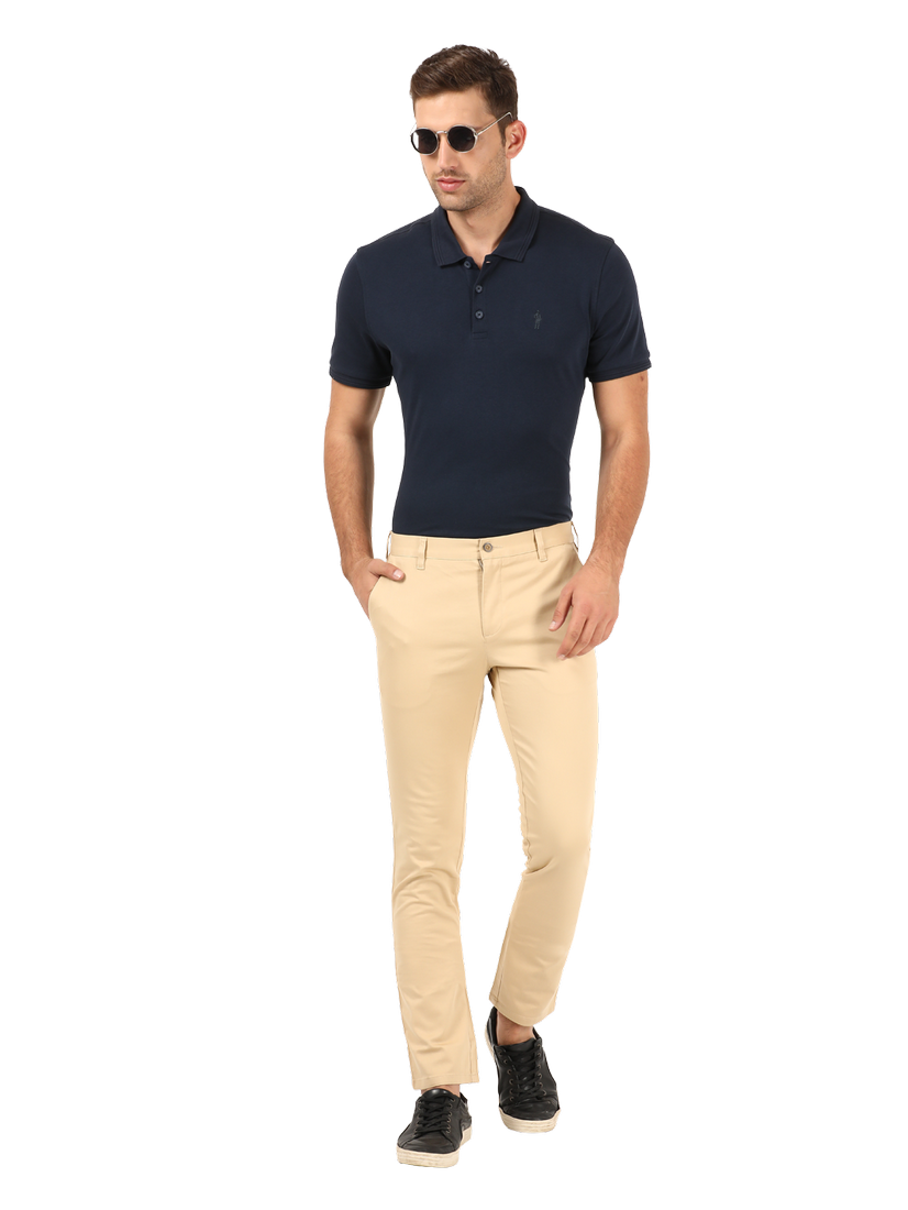 Khaki Casual Core Trousers