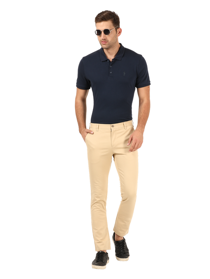 Khaki Casual Core Trousers