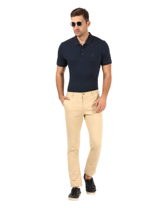 Khaki Casual Core Trousers