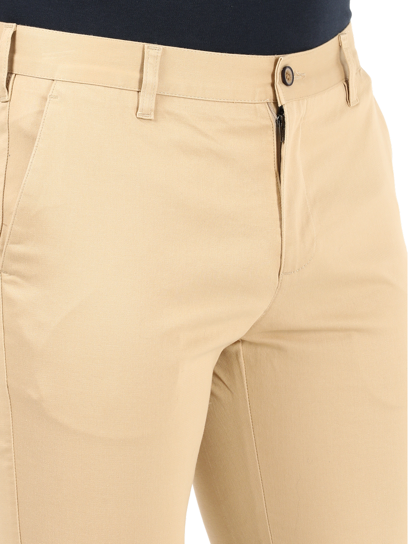 Khaki Casual Core Trousers