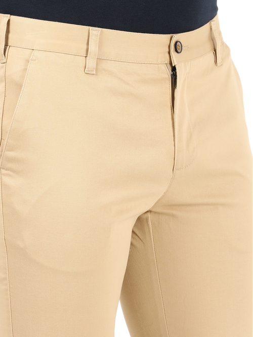 Khaki Casual Core Trousers