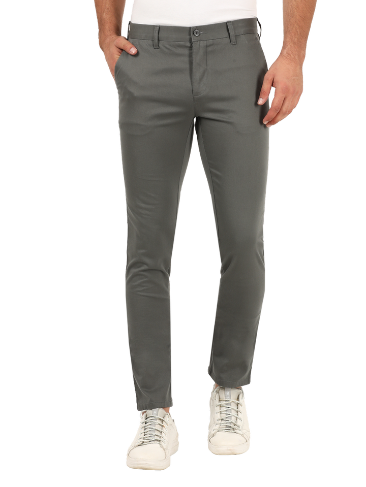 L.Grey Casual Core Trousers