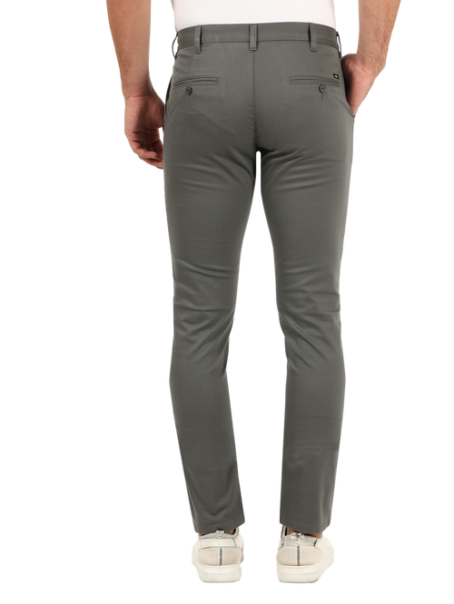 Light Grey Casual Core Trousers