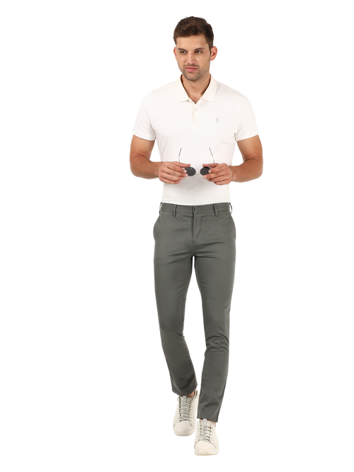 L.Grey Casual Core Trousers