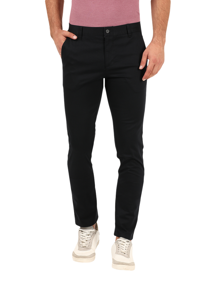 Navy Casual Core Trousers