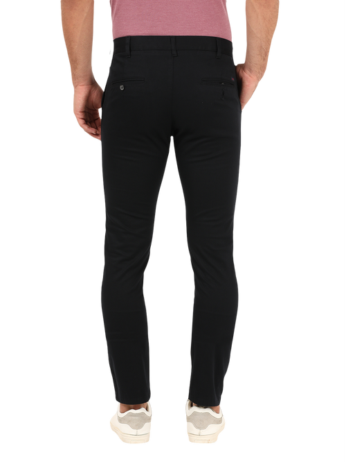 Navy Casual Core Trousers