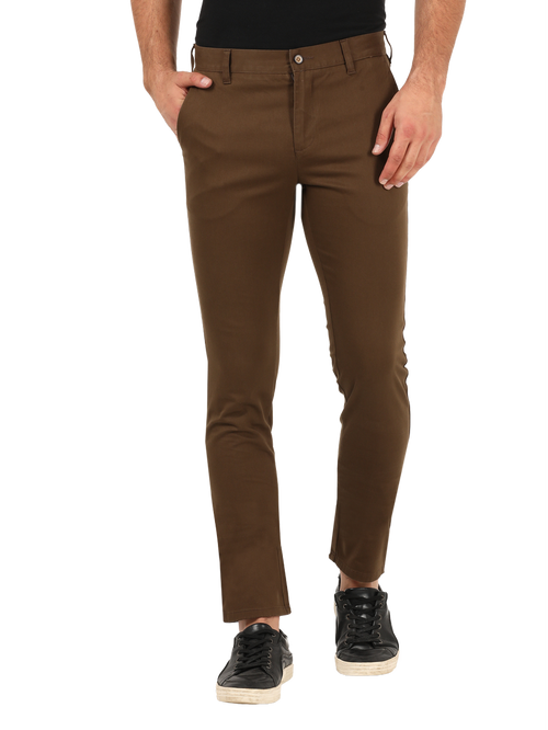 Olive Casual Core Trousers