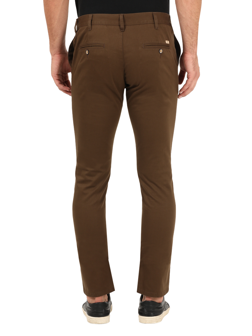 Olive Casual Core Trousers