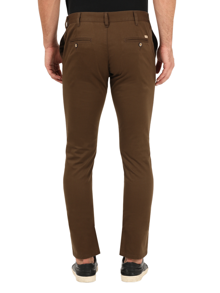 Olive Casual Core Trousers