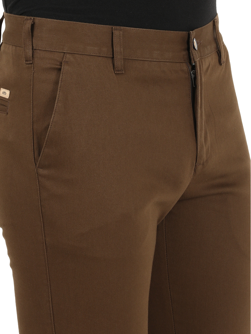 Olive Casual Core Trousers